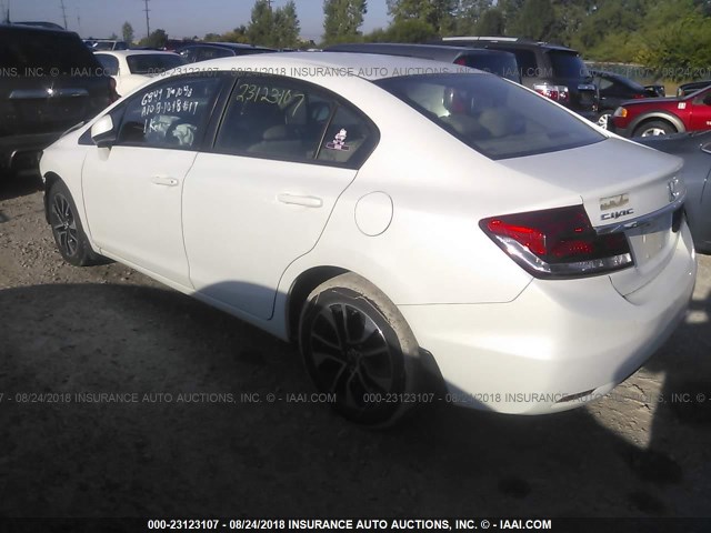 19XFB2F99DE035252 - 2013 HONDA CIVIC EXL 白色 照片 3