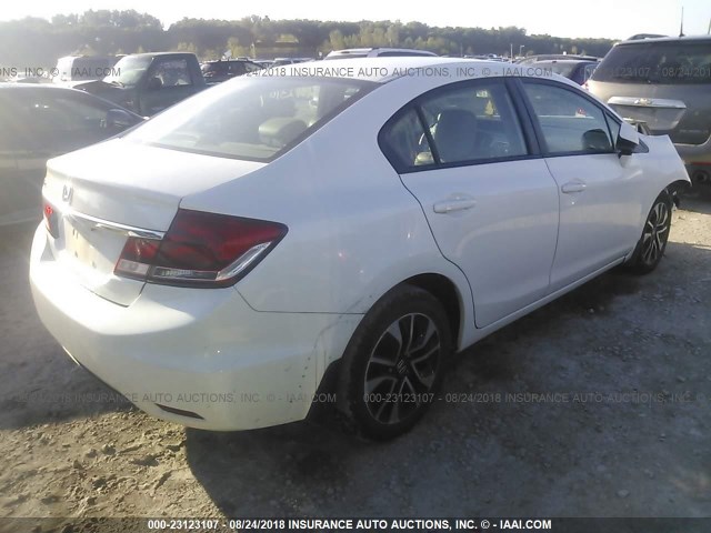 19XFB2F99DE035252 - 2013 HONDA CIVIC EXL 白色 照片 4