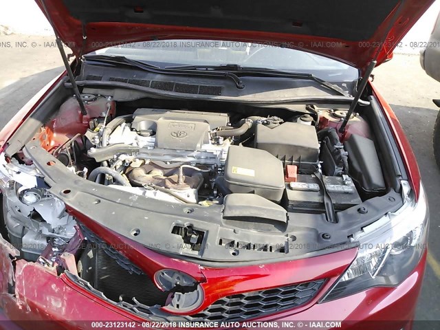 4T1BF1FK3DU675762 - 2013 TOYOTA CAMRY L/SE/LE/XLE Qırmızı foto 10