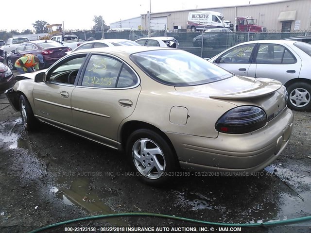 1G2WJ52M6XF295301 - 1999 PONTIAC GRAND PRIX SE 金色 照片 3