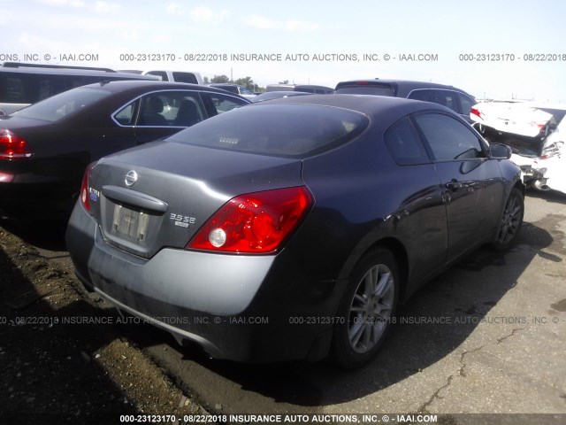 1N4BL24E18C226260 - 2008 NISSAN ALTIMA 3.5SE GRAY photo 4