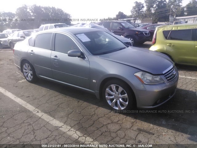 JNKAY01E57M301663 - 2007 INFINITI M35 SPORT GRAY photo 1