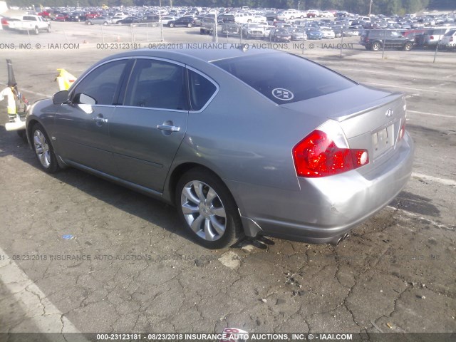 JNKAY01E57M301663 - 2007 INFINITI M35 SPORT GRAY photo 3