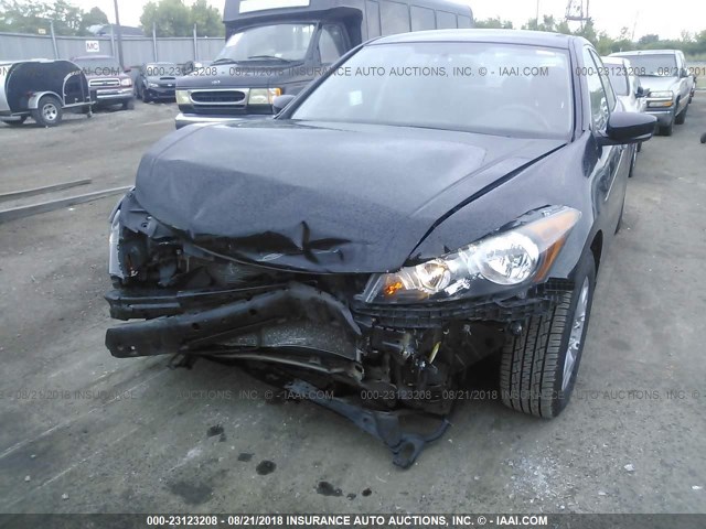 1HGCP2F62BA031085 - 2011 HONDA ACCORD SE BLACK photo 6