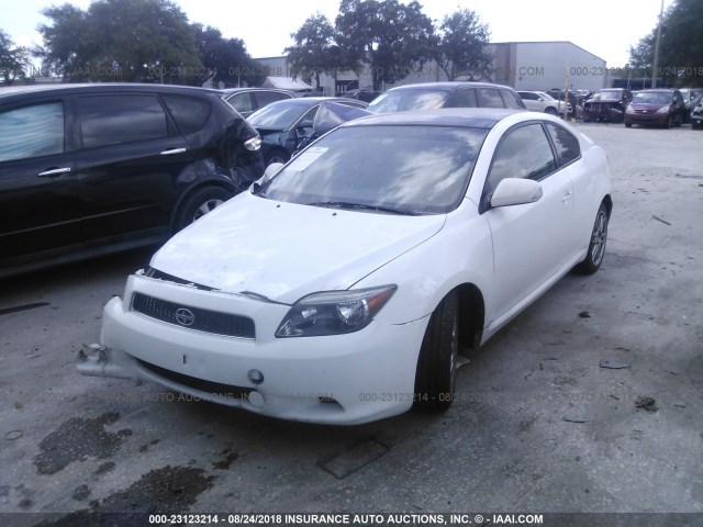 JTKDE177970199659 - 2007 TOYOTA SCION TC 白色 照片 2