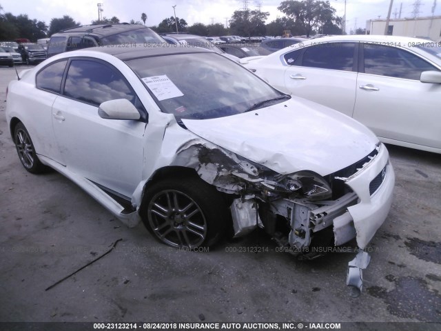 JTKDE177970199659 - 2007 TOYOTA SCION TC 白色 照片 6