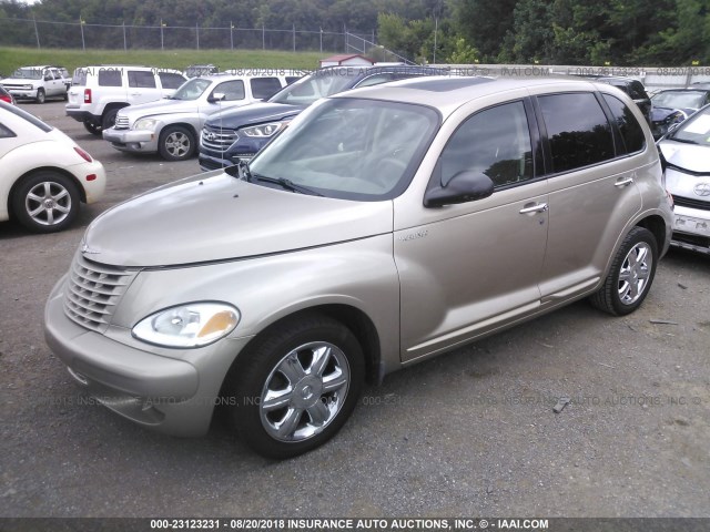 3C8FY68B04T230625 - 2004 CHRYSLER PT CRUISER LIMITED Champagne photo 2