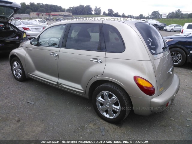 3C8FY68B04T230625 - 2004 CHRYSLER PT CRUISER LIMITED Champagne photo 3