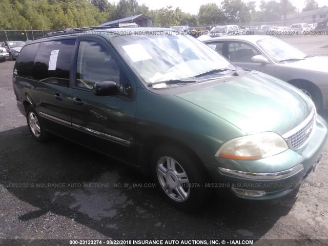 2FMZA52433BA61858 - 2003 FORD WINDSTAR SE GREEN photo 1