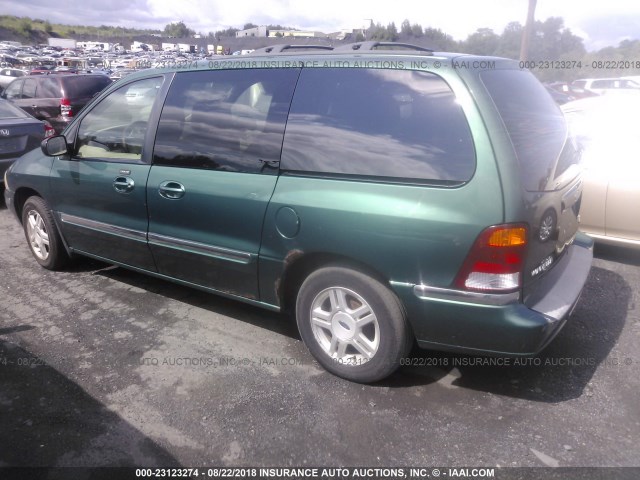 2FMZA52433BA61858 - 2003 FORD WINDSTAR SE GREEN photo 3