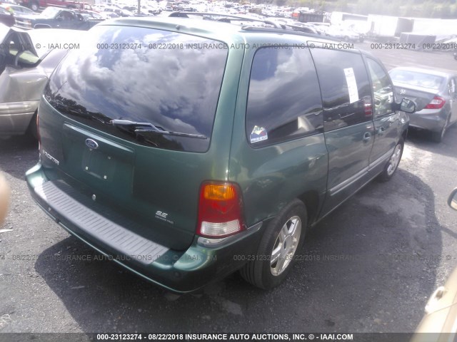 2FMZA52433BA61858 - 2003 FORD WINDSTAR SE GREEN photo 4