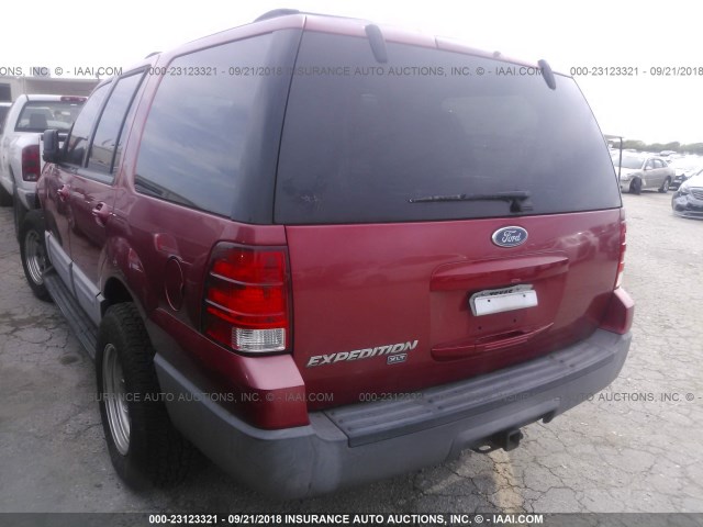 1FMPU15L13LB55909 - 2003 FORD EXPEDITION XLT RED photo 3