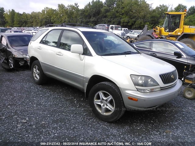 JT6HF10U2X0064908 - 1999 LEXUS RX 300 WHITE photo 1