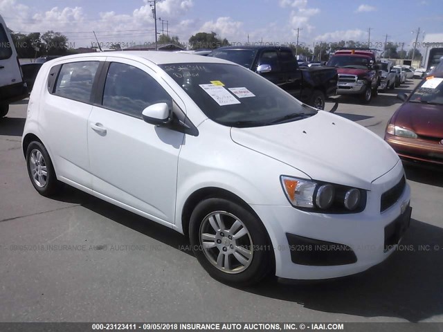 1G1JA6SH0C4158027 - 2012 CHEVROLET SONIC LS 白色 照片 1