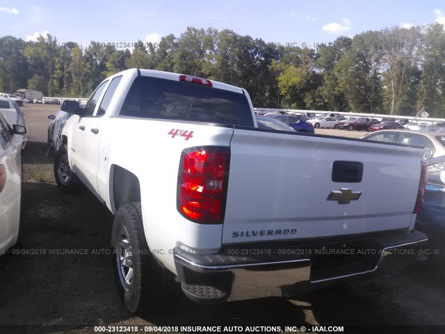 1GCVKNEC8JZ102580 - 2018 CHEVROLET SILVERADO K1500/K1500 LS WHITE photo 3