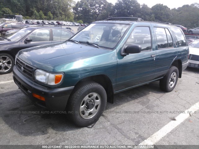 JN8AR05S1VW188878 - 1997 NISSAN PATHFINDER XE/LE GREEN photo 2