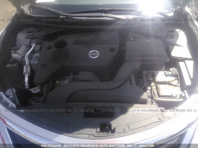 1N4AL3APXDC262286 - 2013 NISSAN ALTIMA 2.5/S/SV/SL SILVER photo 10