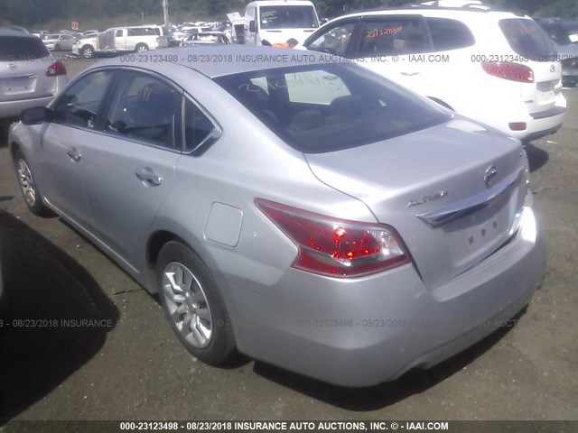 1N4AL3APXDC262286 - 2013 NISSAN ALTIMA 2.5/S/SV/SL SILVER photo 3