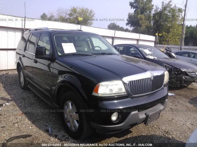5LMEU68H23ZJ22570 - 2003 LINCOLN AVIATOR 黑色 照片 1