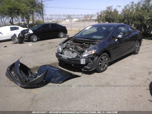 2HGFG3B07DH519151 - 2013 HONDA CIVIC EXL Boz foto 2