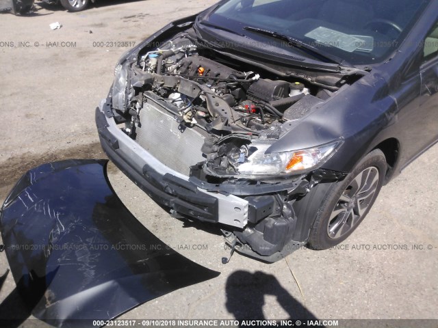 2HGFG3B07DH519151 - 2013 HONDA CIVIC EXL Boz foto 6