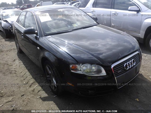 WAUDF78E26A032330 - 2006 AUDI A4 2.0T QUATTRO BLACK photo 1