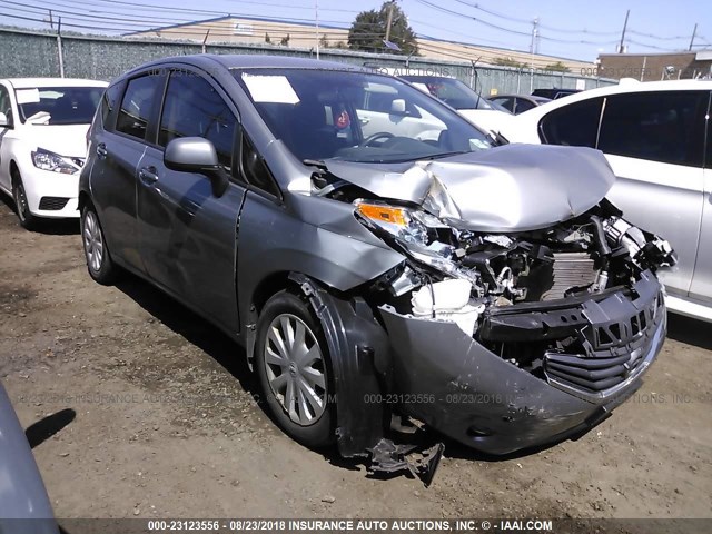 3N1CE2CP7EL399151 - 2014 NISSAN VERSA NOTE S/S PLUS/SV/SL GRAY photo 1