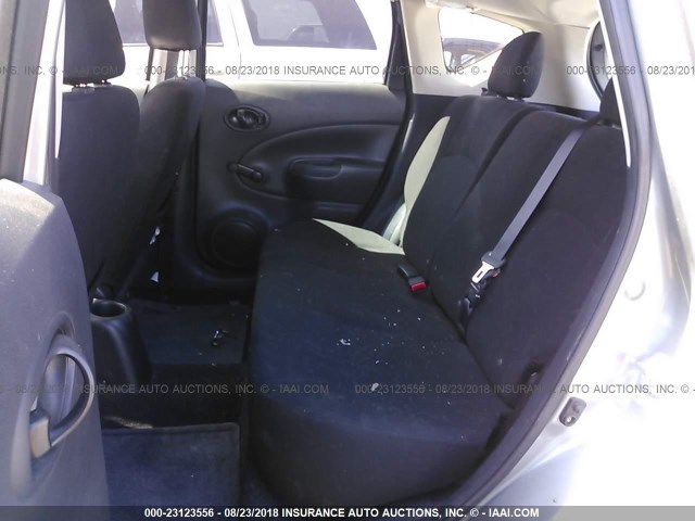 3N1CE2CP7EL399151 - 2014 NISSAN VERSA NOTE S/S PLUS/SV/SL GRAY photo 8