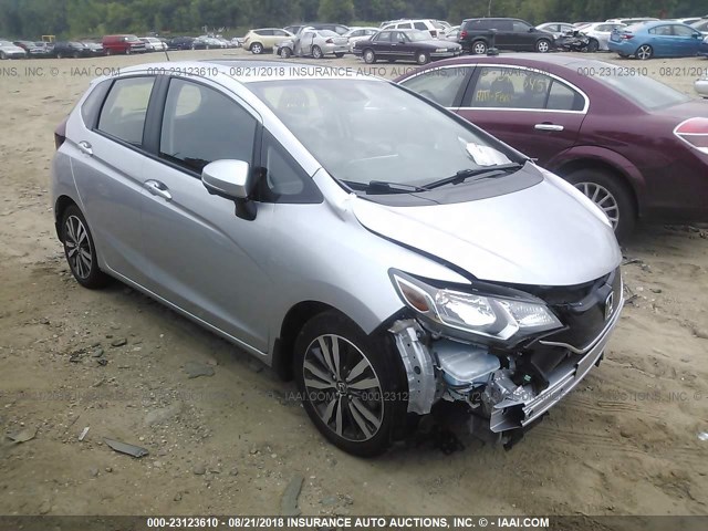 JHMGK5H76GX020258 - 2016 HONDA FIT EX/EXL SILVER photo 1