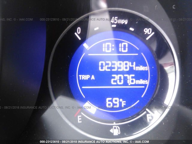 JHMGK5H76GX020258 - 2016 HONDA FIT EX/EXL SILVER photo 7