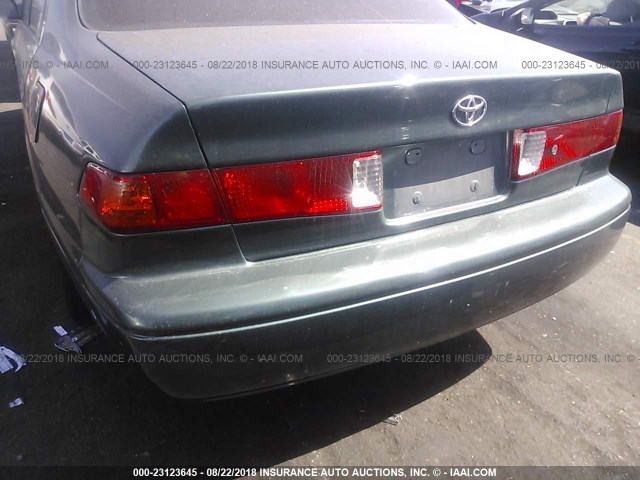 4T1BG22K4YU980184 - 2000 TOYOTA CAMRY CE/LE/XLE 绿色 照片 6