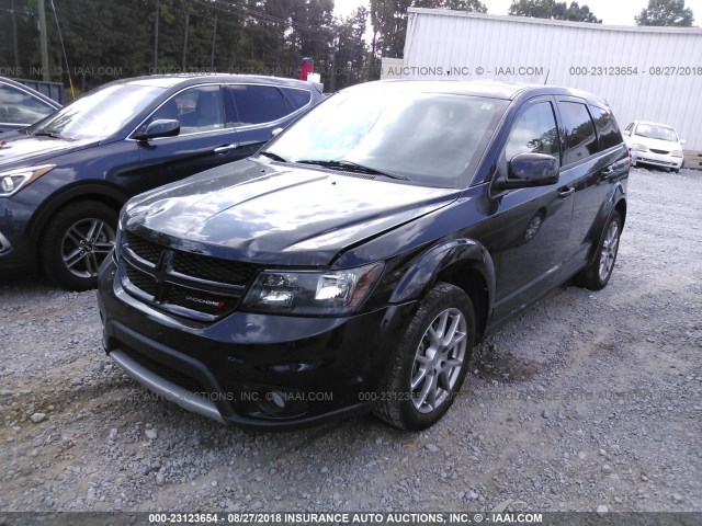 3C4PDDEG4FT512209 - 2015 DODGE JOURNEY R/T BLACK photo 2