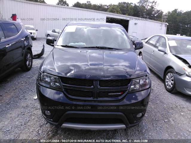 3C4PDDEG4FT512209 - 2015 DODGE JOURNEY R/T BLACK photo 6