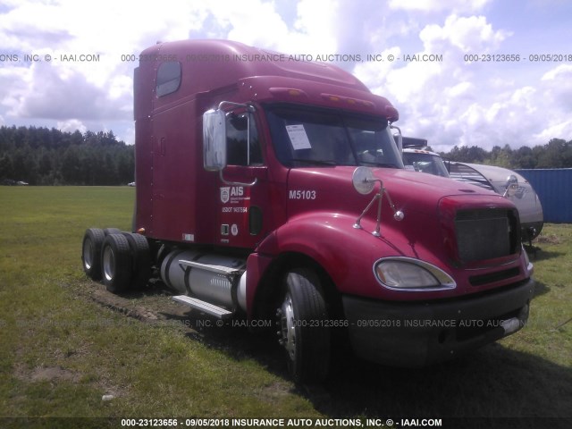 1FUJA6CK89DAC5646 - 2009 FREIGHTLINER COLUMBIA COLUMBIA RED photo 1