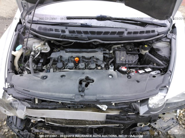 2HGFA16999H356489 - 2009 HONDA CIVIC EXL Gümüş foto 10