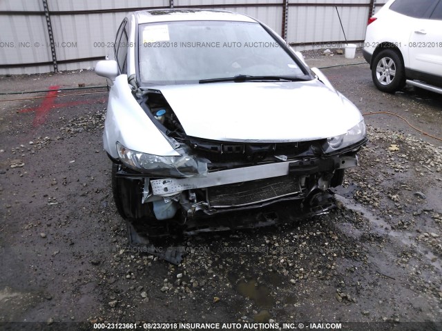 2HGFA16999H356489 - 2009 HONDA CIVIC EXL Gümüş foto 6