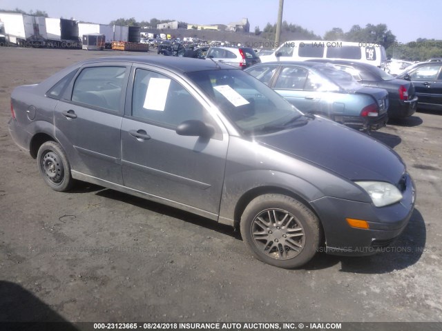 1FAFP34N86W189294 - 2006 FORD FOCUS ZX4 GRAY photo 1