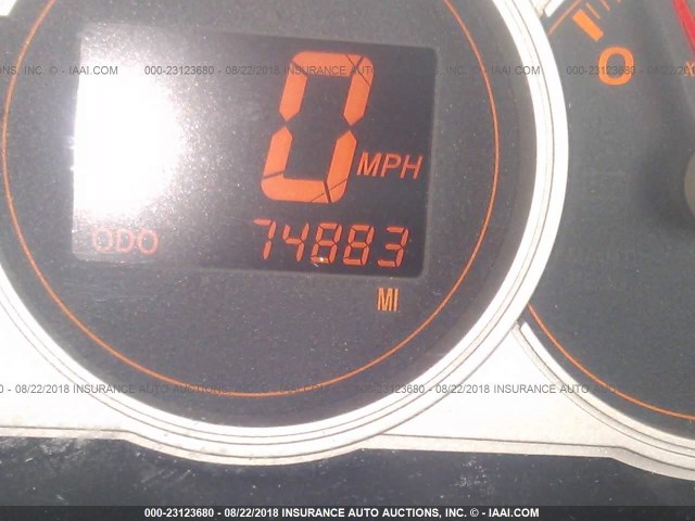 JTLKE50E881045569 - 2008 TOYOTA SCION XB შავი ფოტო 7