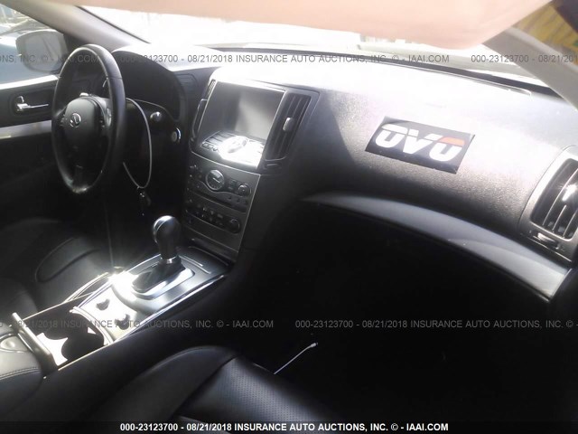 JN1CV6AP8FM503549 - 2015 INFINITI Q40 BLACK photo 5