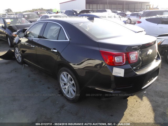 1G11F5SL8FF225739 - 2015 CHEVROLET MALIBU LTZ 黑色 照片 3