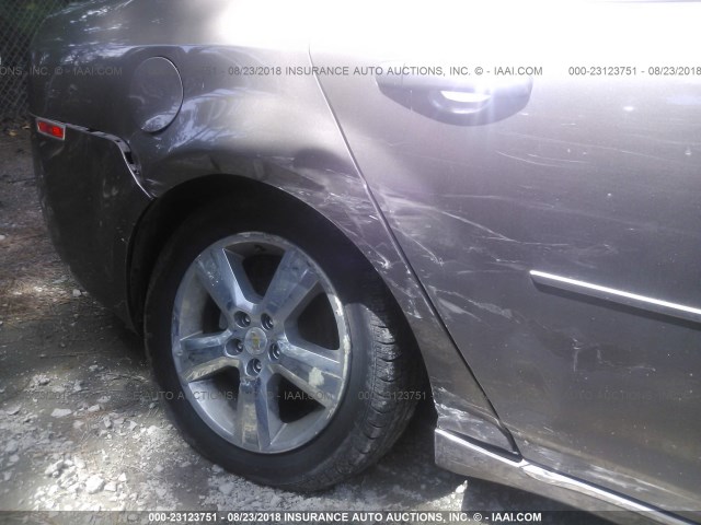 1G1ZC5E10BF381435 - 2011 CHEVROLET MALIBU 1LT BROWN photo 6