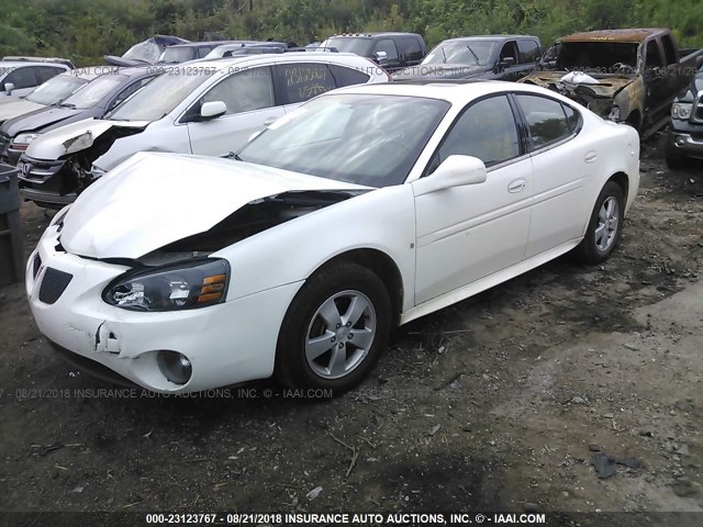 2G2WP552671138688 - 2007 PONTIAC GRAND PRIX WHITE photo 2