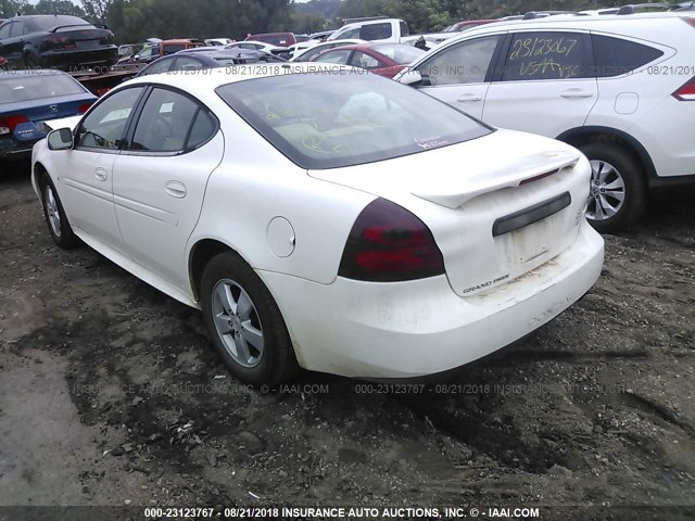 2G2WP552671138688 - 2007 PONTIAC GRAND PRIX WHITE photo 3