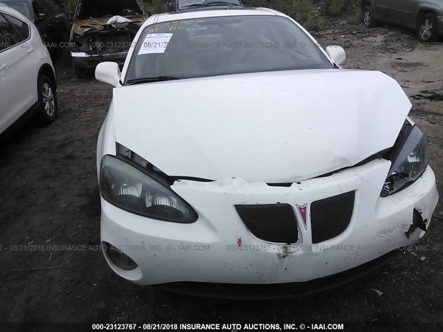2G2WP552671138688 - 2007 PONTIAC GRAND PRIX WHITE photo 6