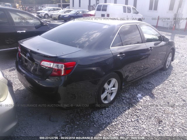 4T1BF1FK1CU177655 - 2012 TOYOTA CAMRY SE/LE/XLE 绿色 照片 4
