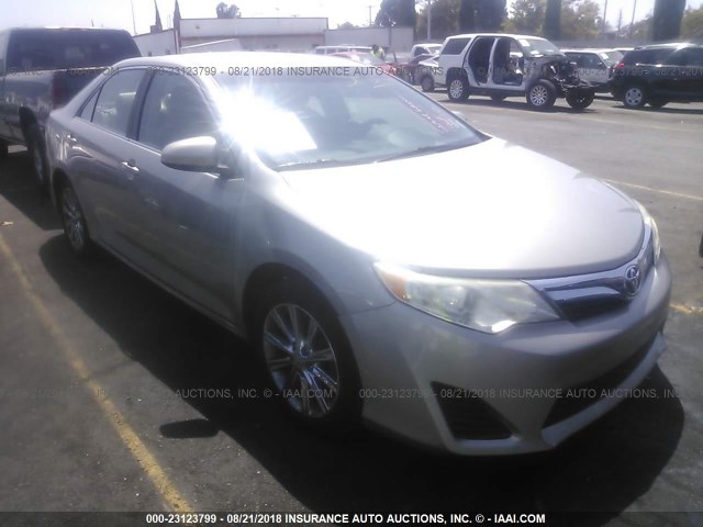 4T4BF1FK0DR293081 - 2013 TOYOTA CAMRY L/SE/LE/XLE Champagne photo 1