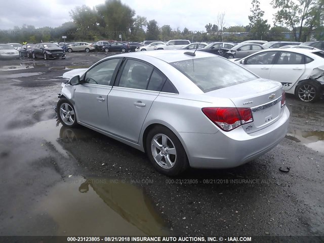 1G1PE5SB0G7194213 - 2016 CHEVROLET CRUZE LIMITED LT SILVER photo 3