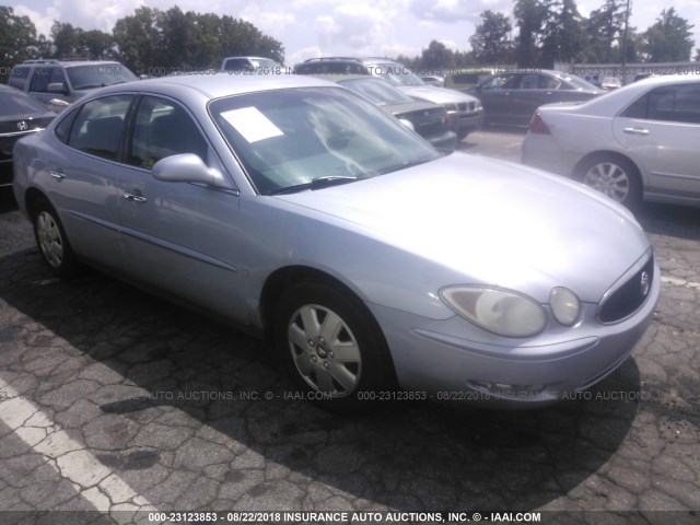 2G4WC582X61222235 - 2006 BUICK LACROSSE CX SILVER photo 1