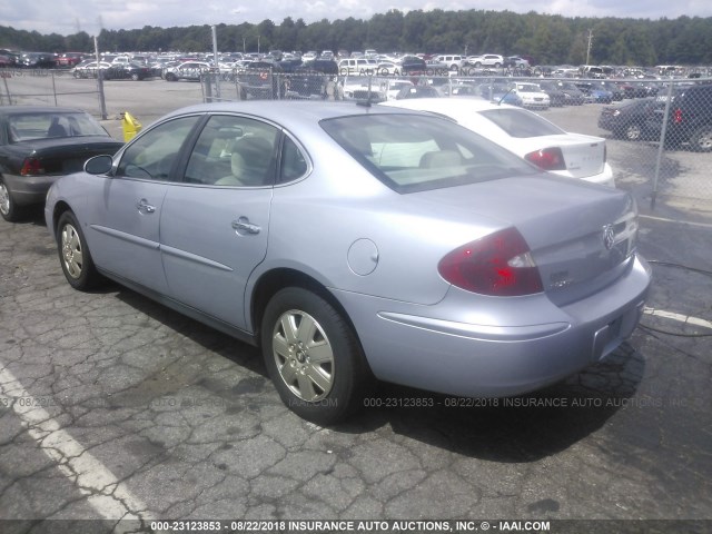 2G4WC582X61222235 - 2006 BUICK LACROSSE CX SILVER photo 3