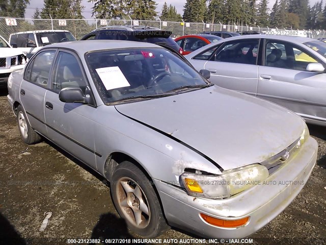 1NXAE09E2PZ076273 - 1993 TOYOTA COROLLA LE/DX ვერცხლისფერი ფოტო 1